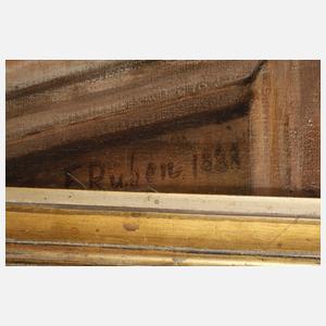 Franz Ruben, "Venezianische Blumenverkäuferin"