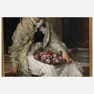 Franz Ruben, "Venezianische Blumenverkäuferin"