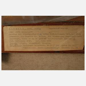 Karl Ludwig Scheins, attr., Mondscheinlandschaft