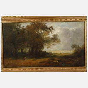 Eduard Schleich jun., Bukolische Landschaft