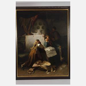 Friedrich Schoen, "Die Auswanderer"