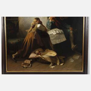 Friedrich Schoen, "Die Auswanderer"