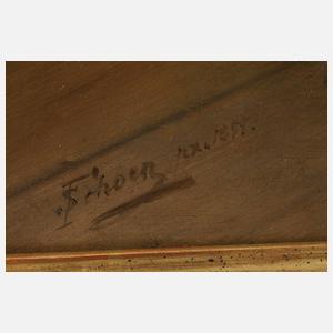 Friedrich Schoen, "Die Auswanderer"