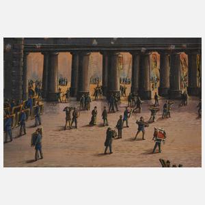 Jean Speth, Brand des Schlosses Christiansborg