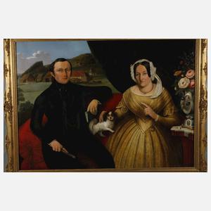 Johannes G. M. Stolle, Biedermeierpaar