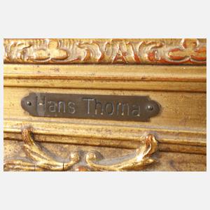 Prof. Hans Thoma, Portrait eines älteren Mannes