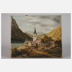 Franz Xaver Wieninger, Dorf im Gebirge