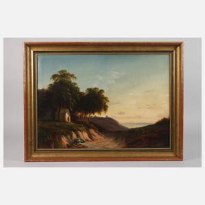 Walther Wünnenberg, Spätromantische Landschaft