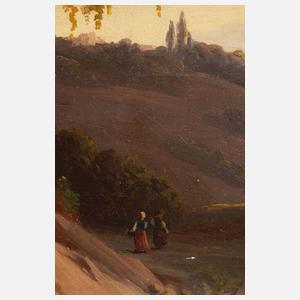 Walther Wünnenberg, Spätromantische Landschaft