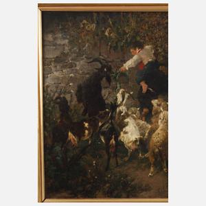 Prof. Heinrich von Zügel, Hirtenszene