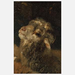 Prof. Heinrich von Zügel, Hirtenszene