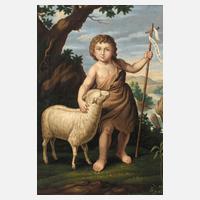 Johannes der Täufer als Kind mit dem Lamm111
