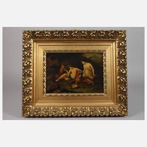 Dionysos und Ariadne tränken ihre Leoparden