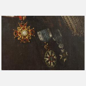 Herr in Uniform mit Orden