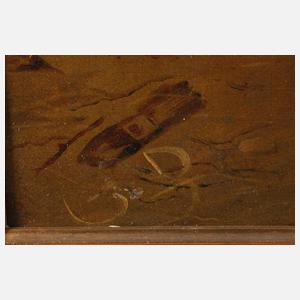 Genreszene beim Dorfschmied