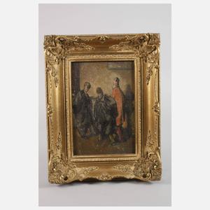 Monogrammist, Verhandlungspause am Gericht