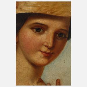 Italienerin am Fenster