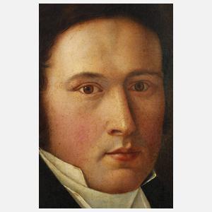 Herrenportrait Biedermeier