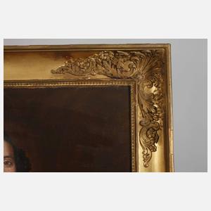 Paar große französische Portraits