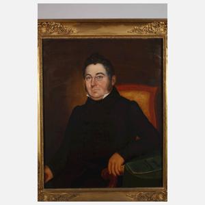 Paar große französische Portraits