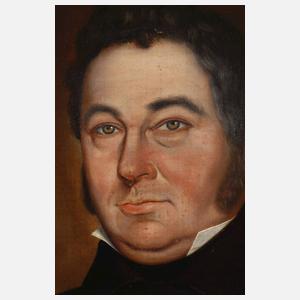 Paar große französische Portraits