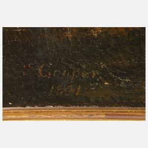 Cooper, Rastende Rinder mit Schafen