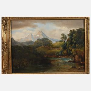 Sommerliche Alpenlandschaft