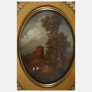 Paar Miniaturgemälde