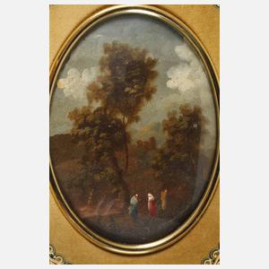 Paar Miniaturgemälde