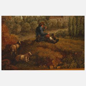 Abendliche Flusslandschaft