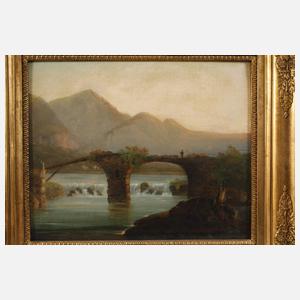 Alte Brücke am Fluss