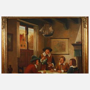 Karl Andrée, Holländisches Kaufmannsinterieur