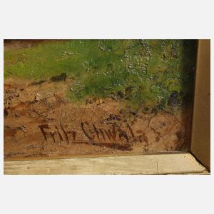 Fritz Chwala, Mühle bei Kitzing