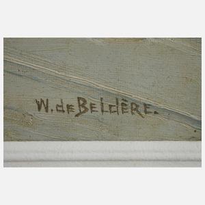 de Beldère, Winter im Gebirge