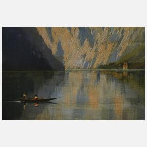 A. Dressler, Blick über den Königssee