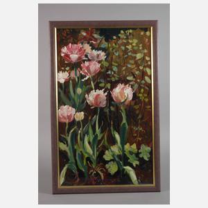 Hermann Drost, Ein Blumenbeet