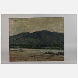 Prof. Andreas Egersdörfer, Fluss in Gebirgslandschaft