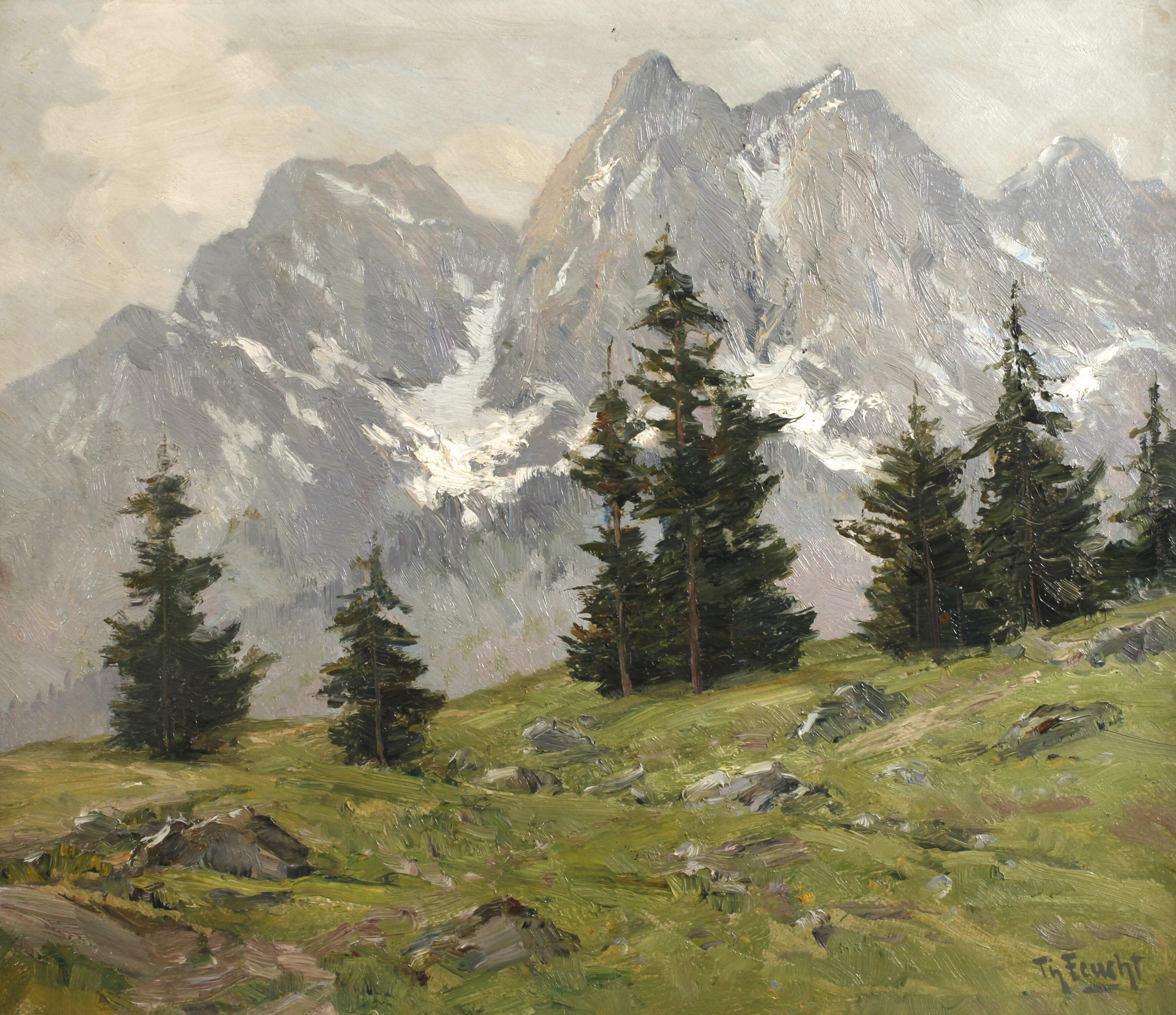 Theo Feucht, "Bei Obergrainau"