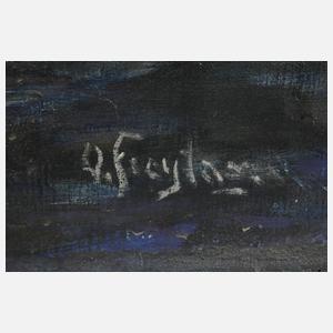 Viktor Freytag, Schwäne auf dem Fließ