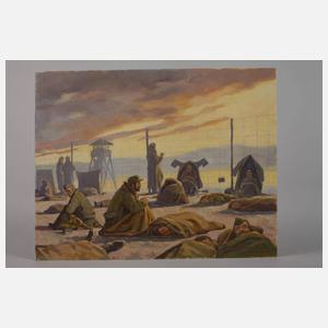 O. Glombinski, "Aibling 1945"