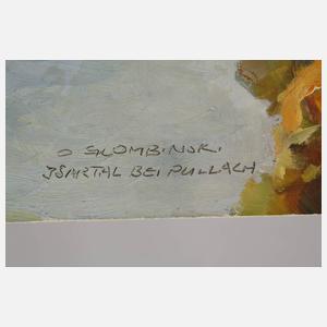 O. Glombinski, "Isartal bei Pullach"