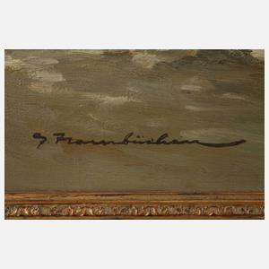 Georg Hambüchen, Imposante Segelpartie