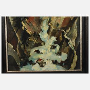 Prof. Franz Heckendorf, "Partnachklamm"