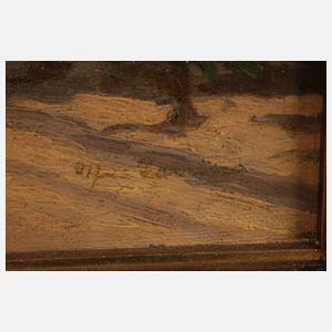 Alfred Larsen, Bauernhofszene