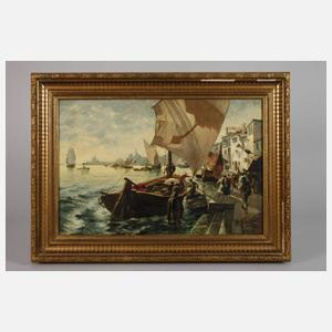 Larsson, An der Riga degli Schiavoni in Venedig