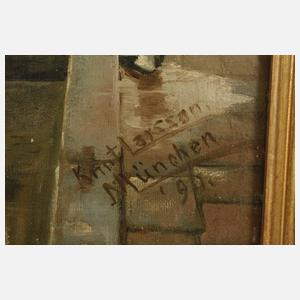 Larsson, An der Riga degli Schiavoni in Venedig