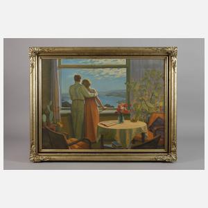 Karl Mannsbart, Paar am Fenster