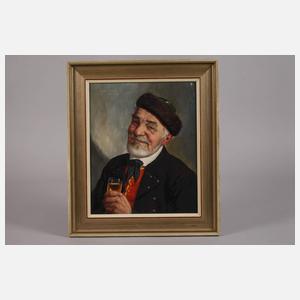 Fritz Müller, Alter Bauer in Tracht