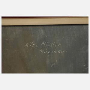 Fritz Müller, Alter Bauer in Tracht