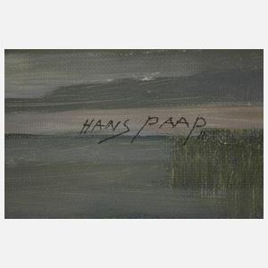 Hans Paap, Hafenpartie